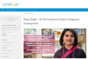 Ranju Singhi – At The Forefront of India’s ‘Integrated Development’