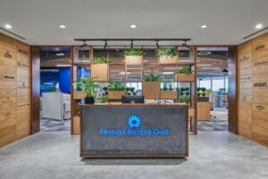 ⁠Pernod Ricard office featured on USA based Home world design!
