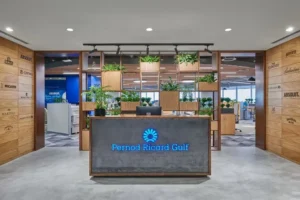 ⁠Pernod Ricard Office featured on USA based Work design magazine!